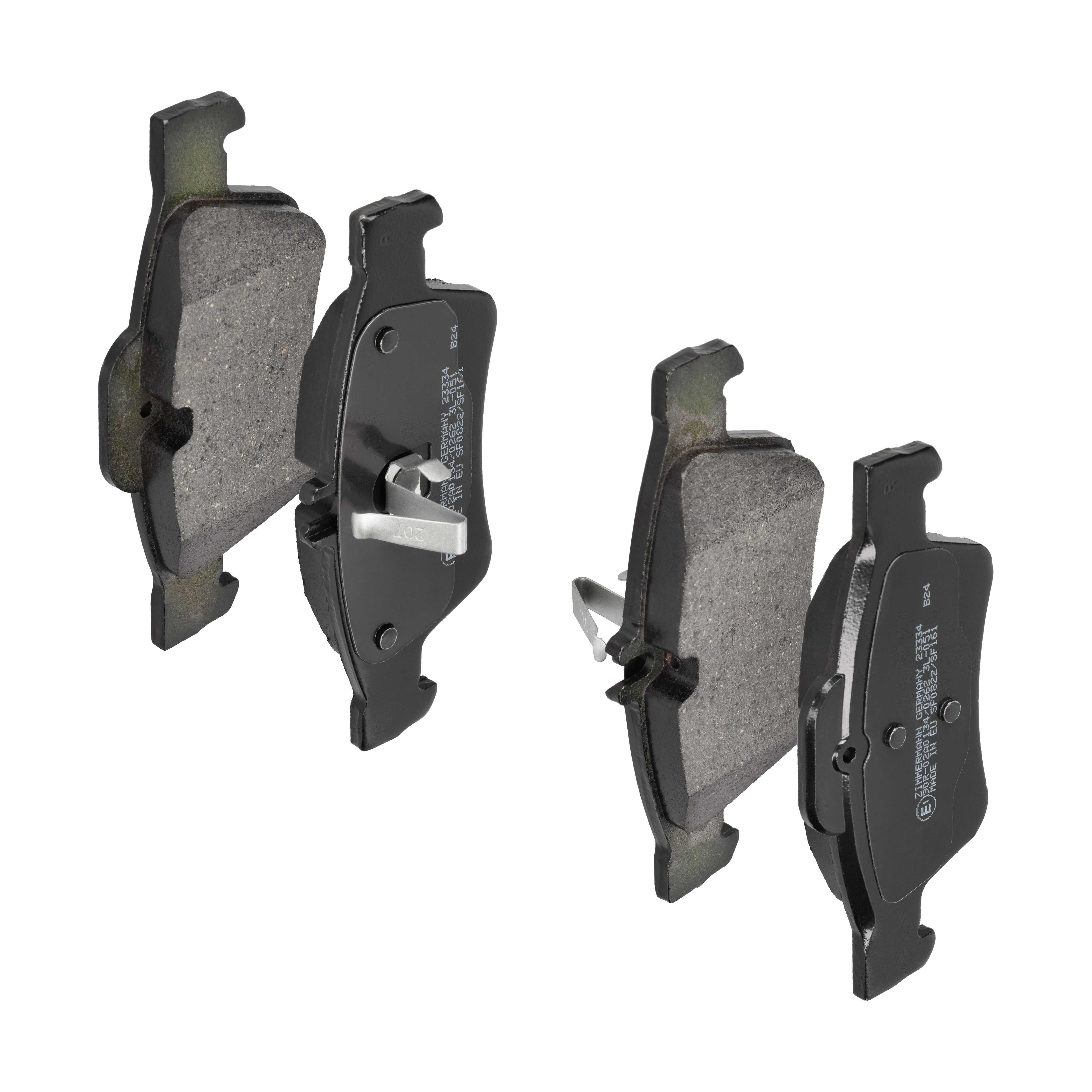 ZIMMERMANN Bremseklodser 233341651 bagaksel for MERCEDES-BENZ MERCEDES-BENZ (BBDC)