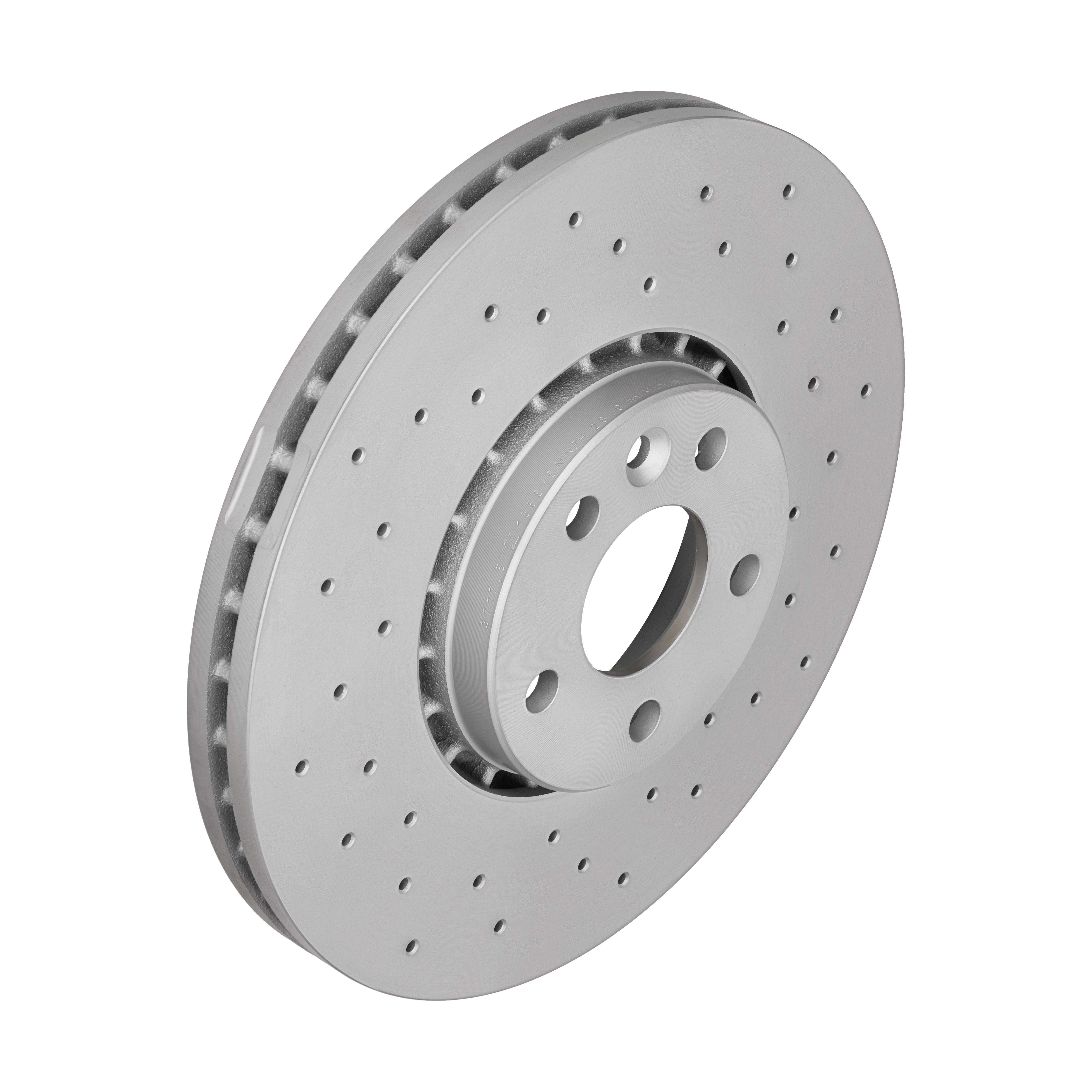 ZIMMERMANN Bremseskive 610371752 foraksel perforeret 328mm 30mm for VOLVO ASIA