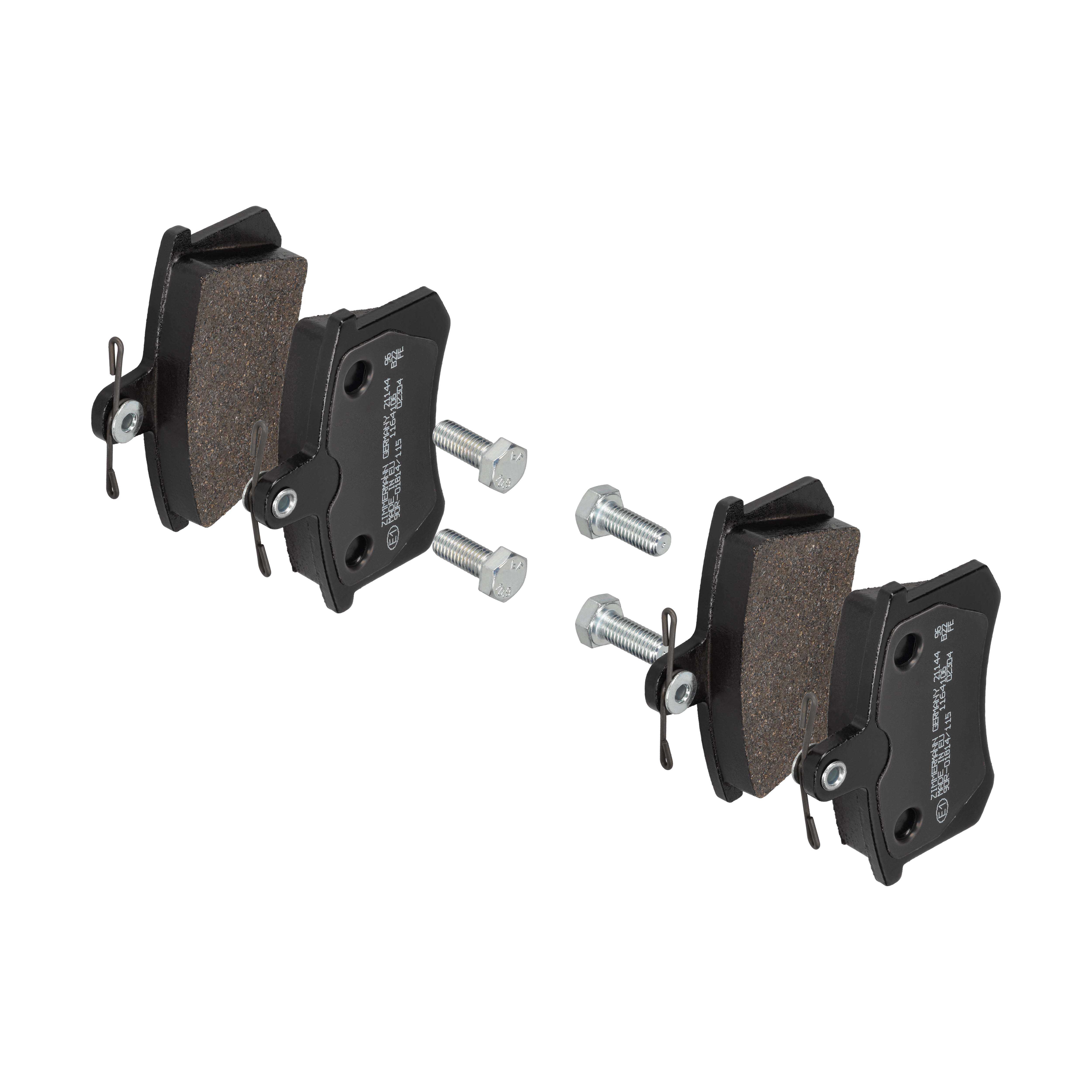 ZIMMERMANN Bremseklodser 211441651 bagaksel for VAG FIAT ALFA ROMEO