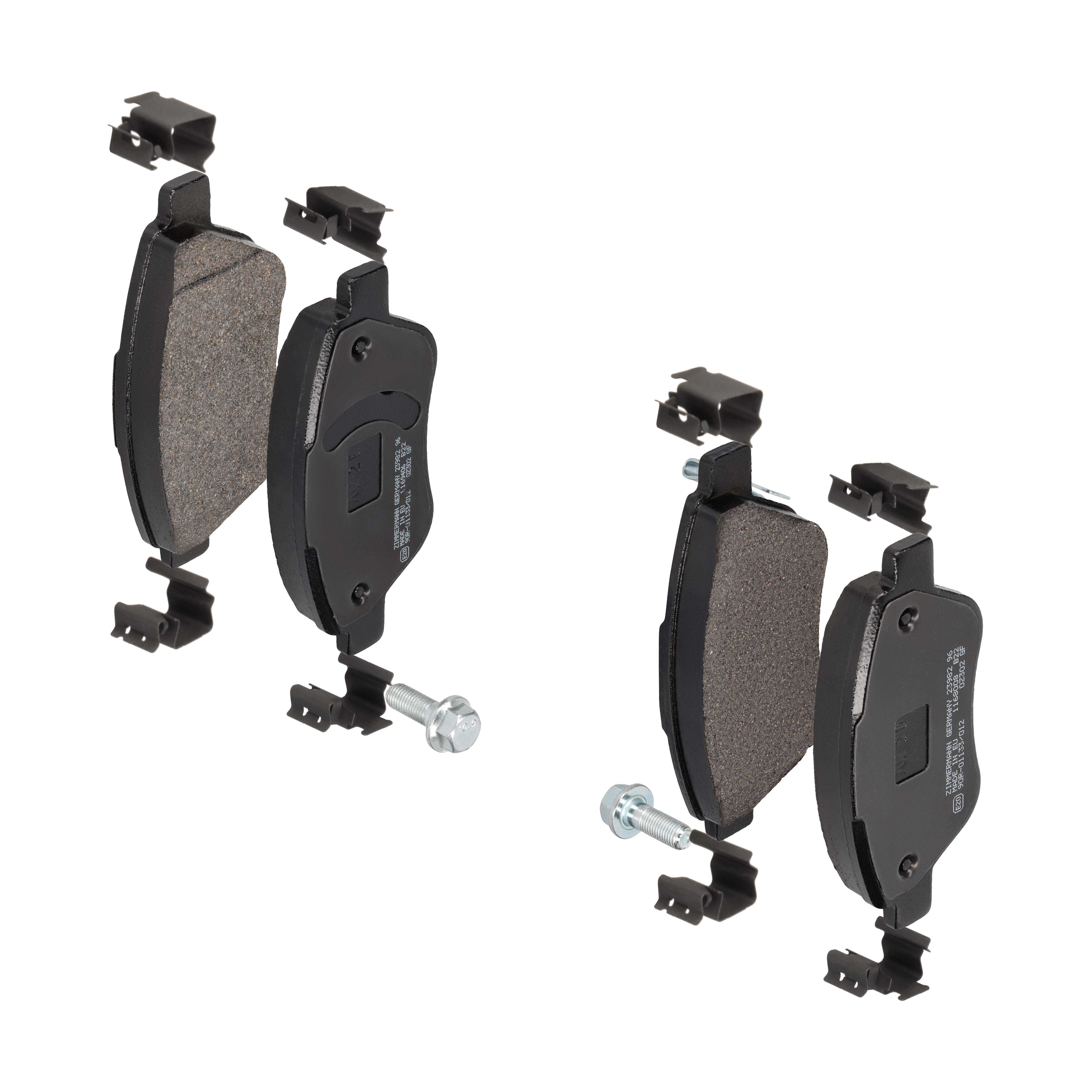 ZIMMERMANN Bremseklodser 239821802 foraksel for OPEL