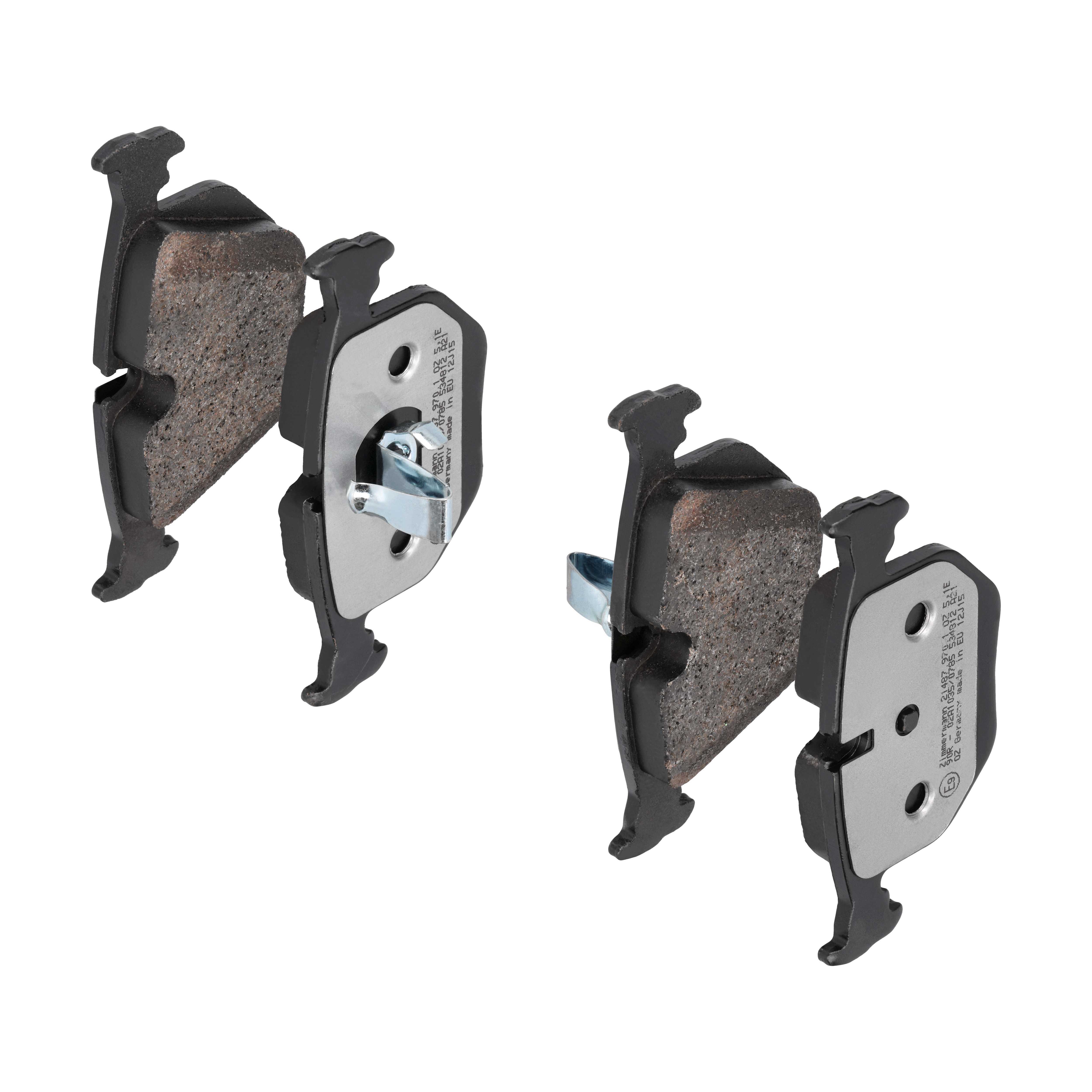 ZIMMERMANN Bremseklodser 214879701 bagaksel for BMW LAND ROVER