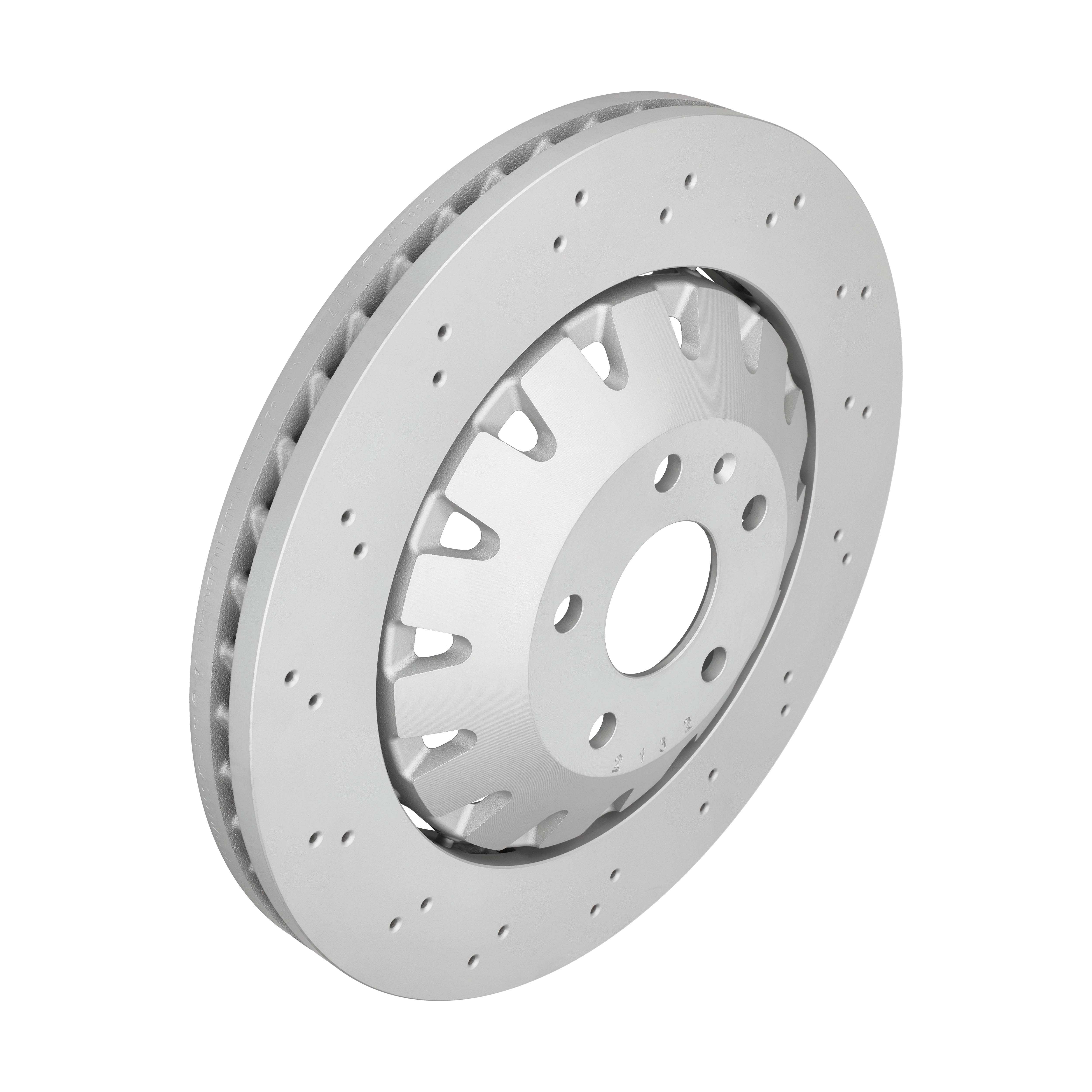 ZIMMERMANN Bremseskive 100338370 foraksel 369mm 34mm for VAG