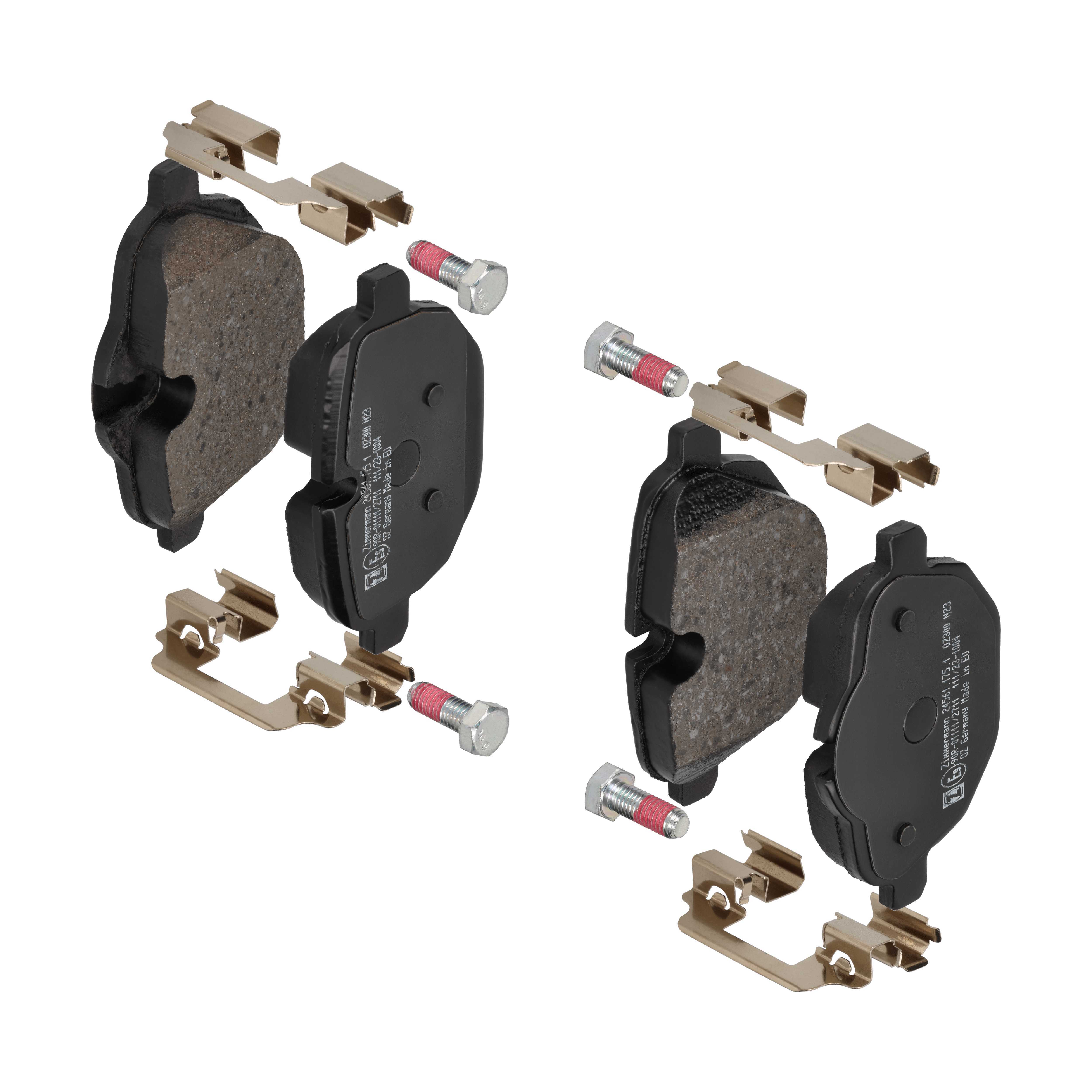 ZIMMERMANN Bremseklodser 245611752 bagaksel for BMW (BRILLIANCE) BMW