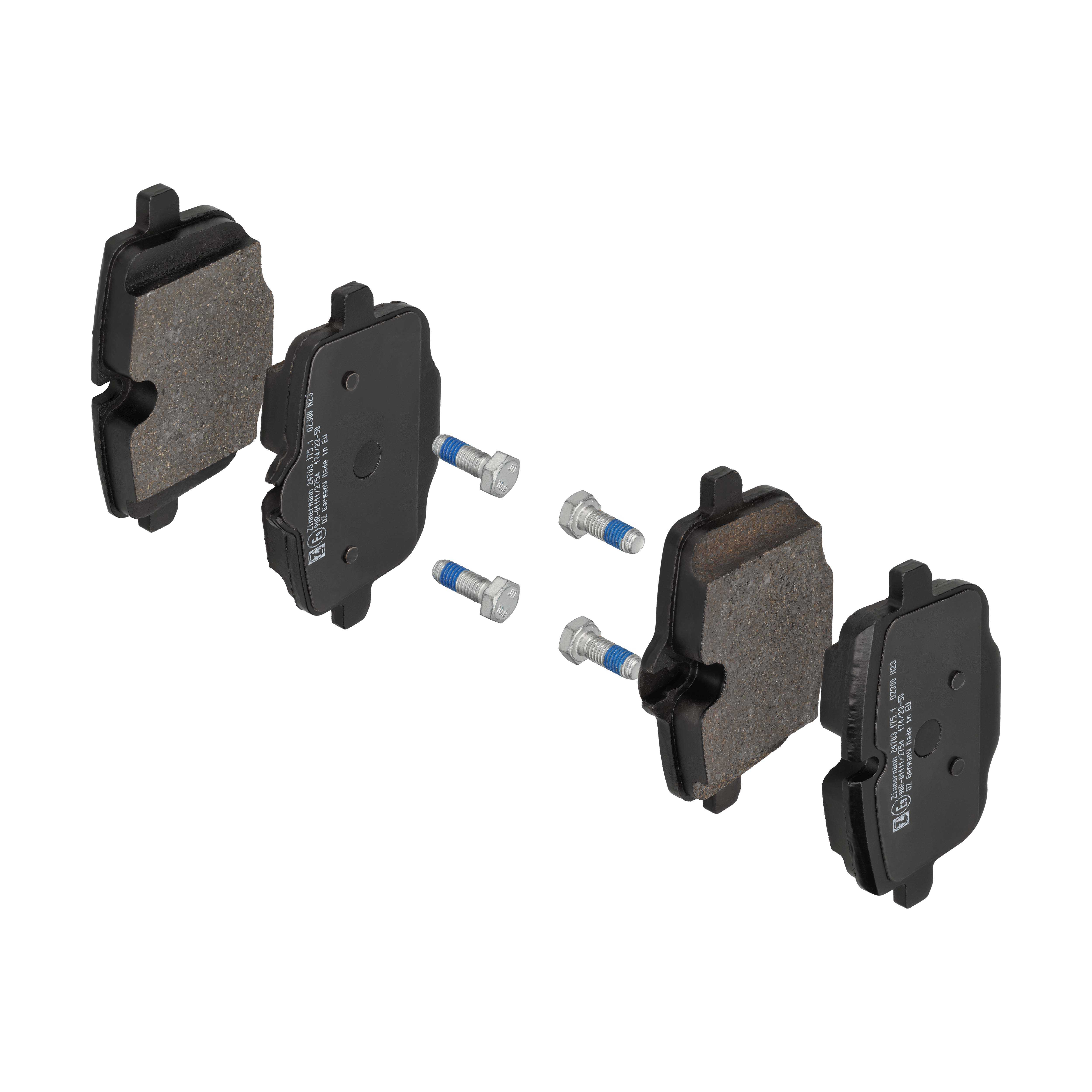 ZIMMERMANN Bremseklodser 247031751 bagaksel for BMW