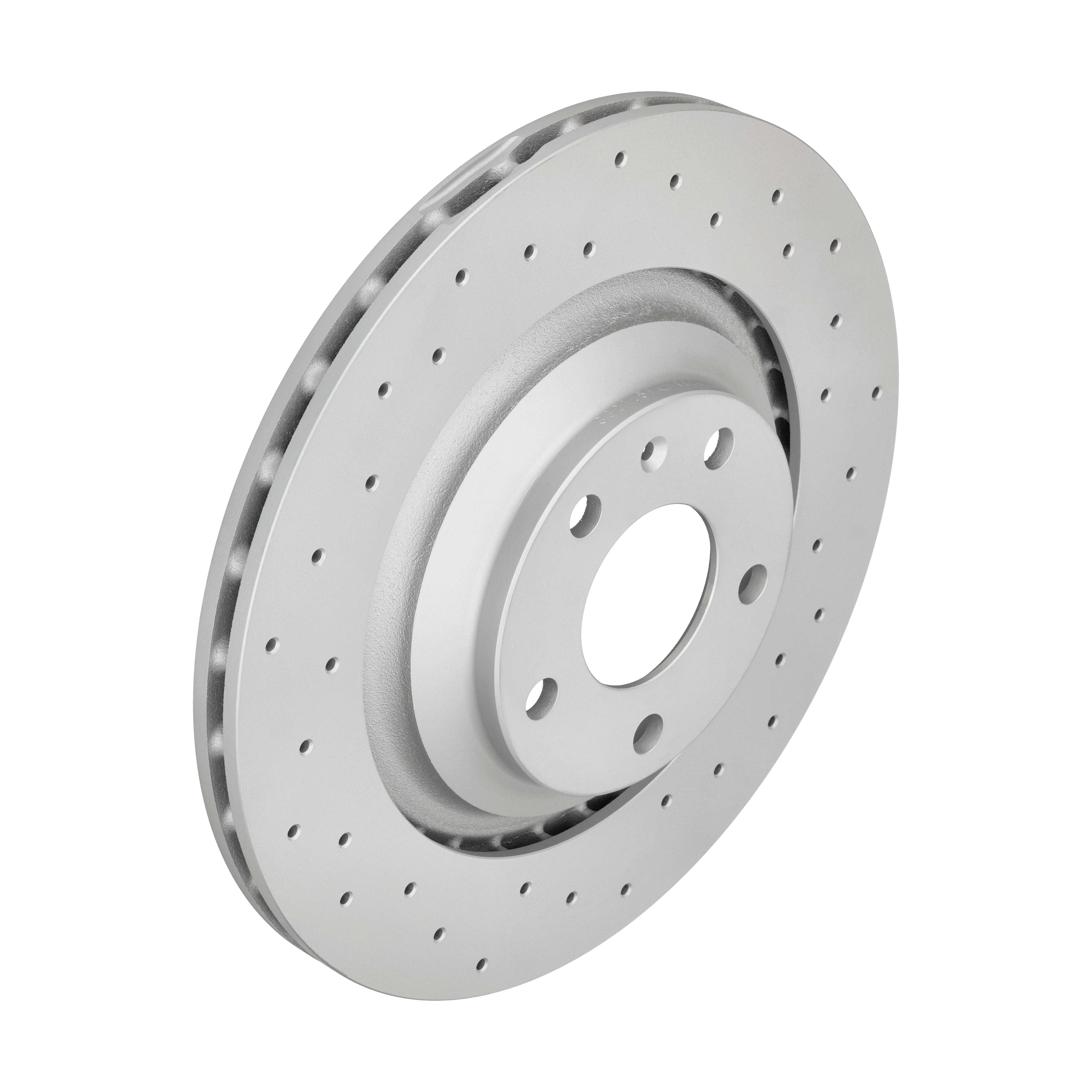 ZIMMERMANN Bremseskive 100332152 bagaksel perforeret 330mm 22mm for AUDI (FAW) AUDI