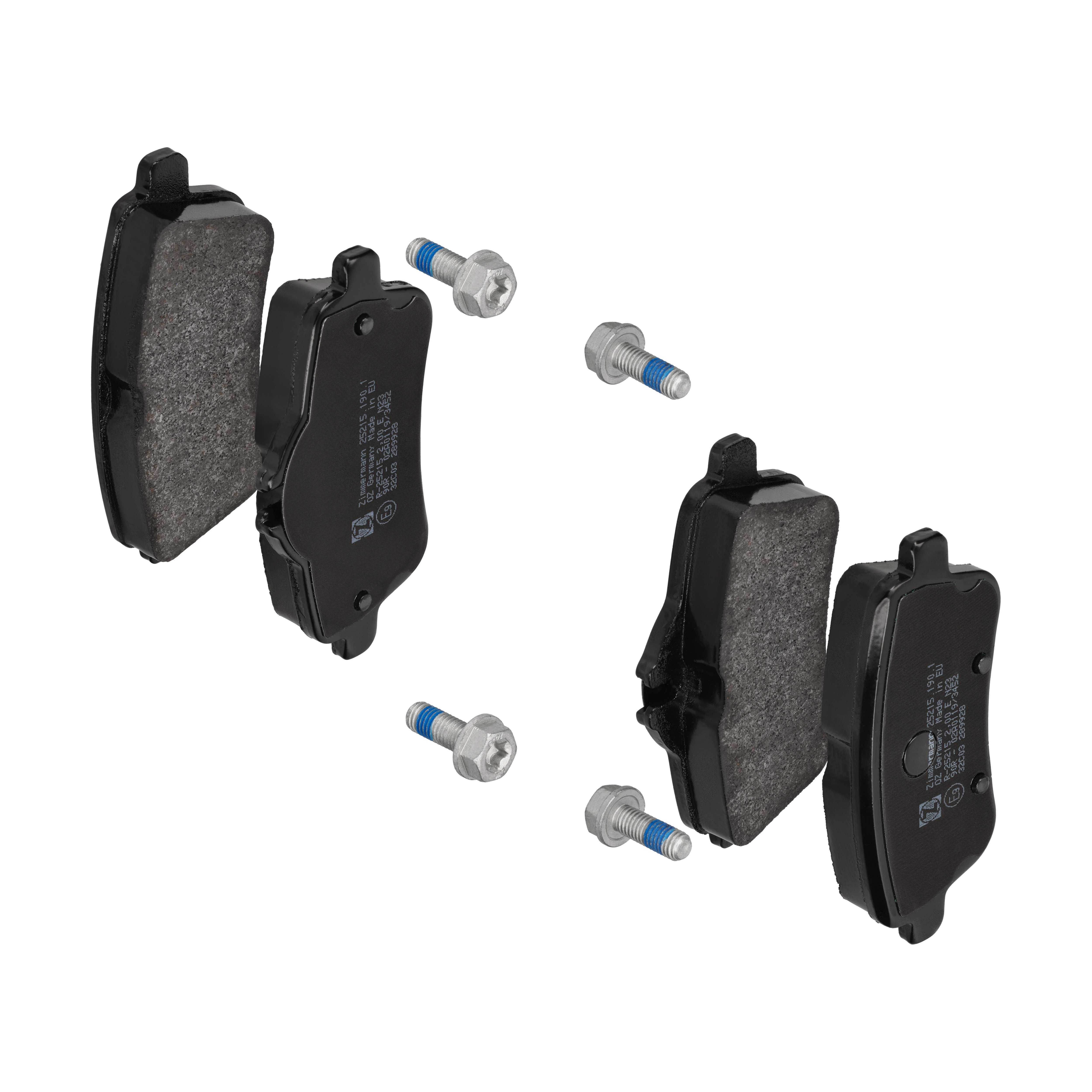 ZIMMERMANN Bremseklodser 252151901 bagaksel for MERCEDES-BENZ