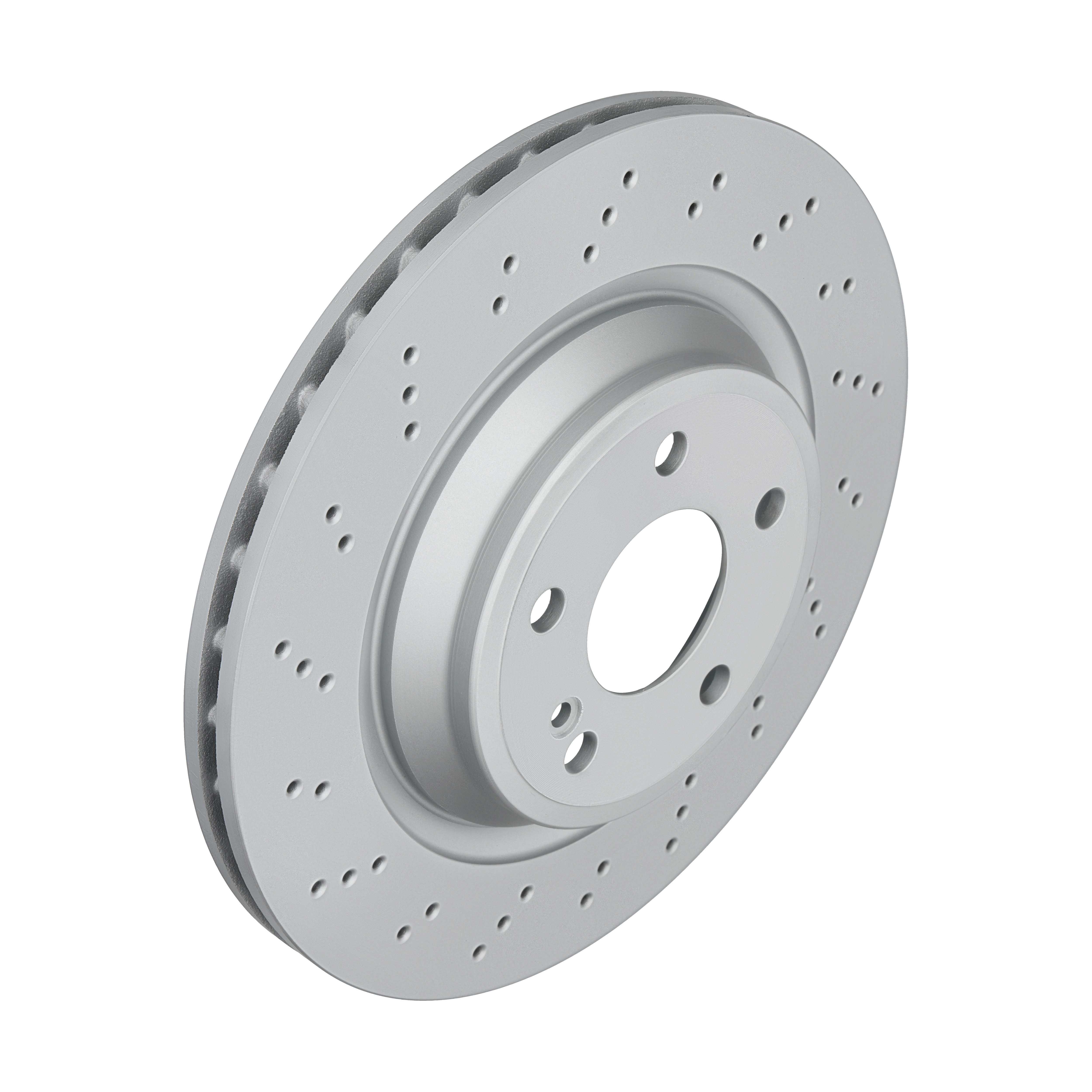 ZIMMERMANN Bremseskive 400553120 bagaksel perforeret 320mm 24mm for MERCEDES-BENZ