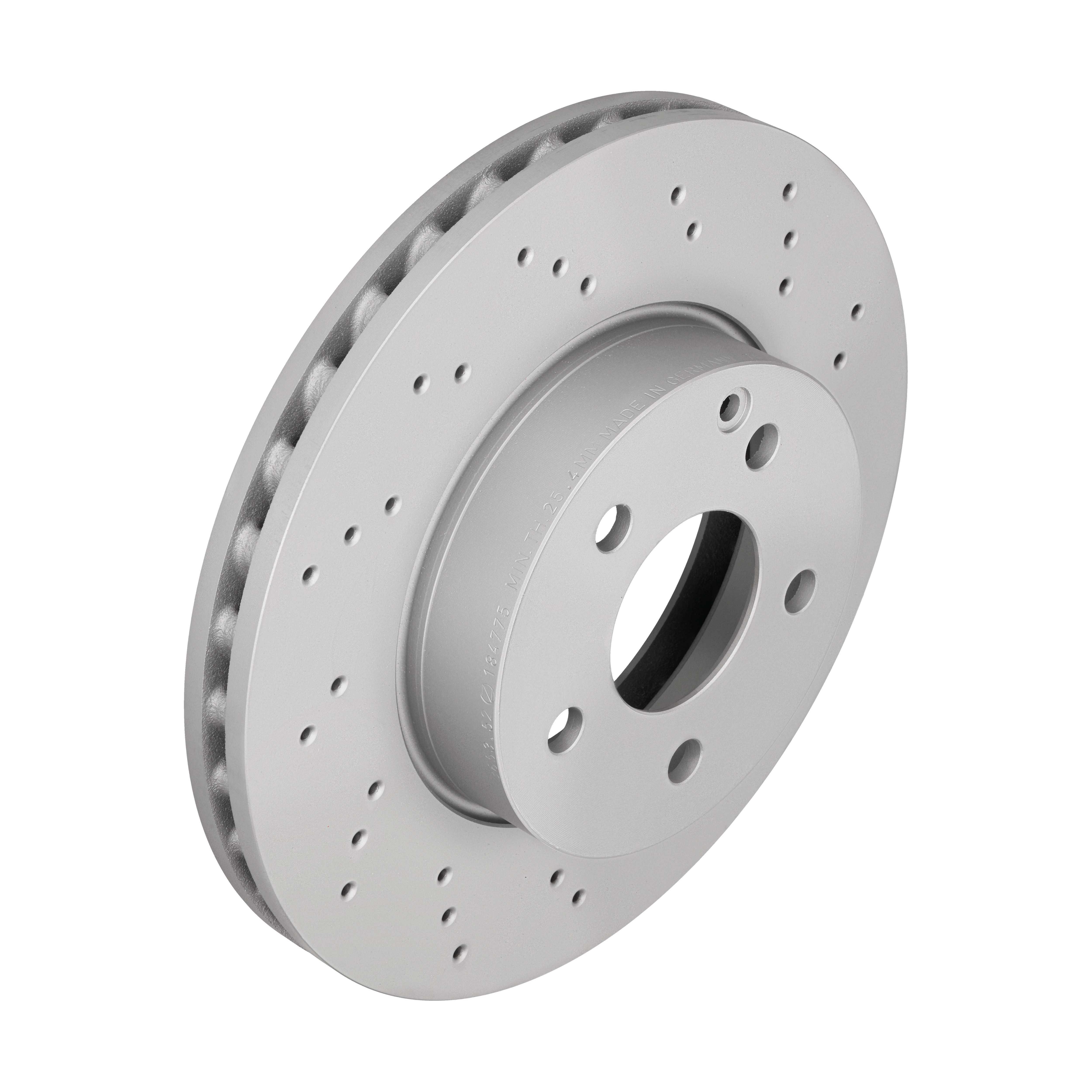 ZIMMERMANN Bremseskive 400365352 foraksel perforeret 295mm 28mm for MERCEDES-BENZ (BBDC) MERCEDES-BENZ