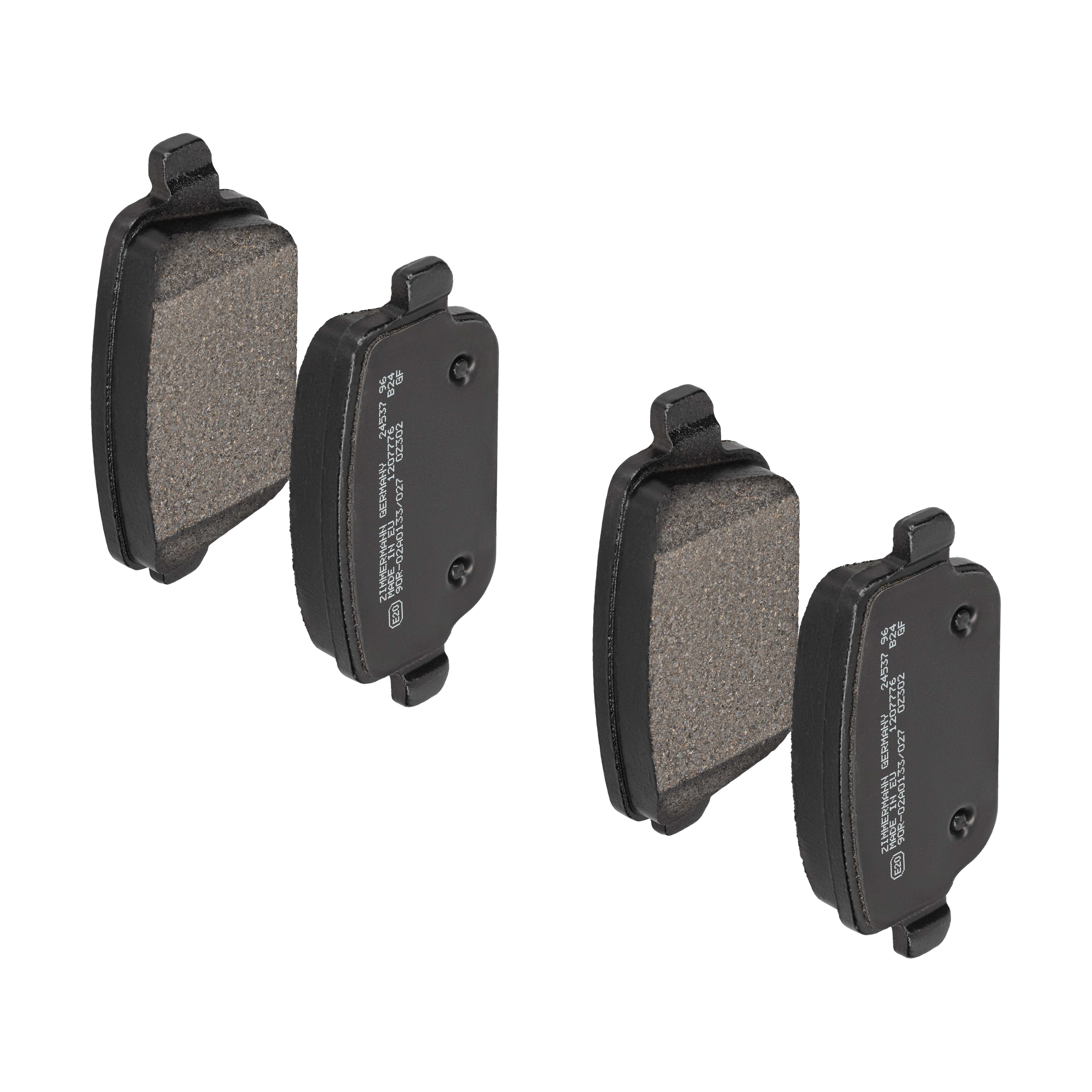 ZIMMERMANN Bremseklodser 245371601 bagaksel for FORD VOLVO (CHANGAN) VOLVO LAND ROVER FORD (CHANGAN)