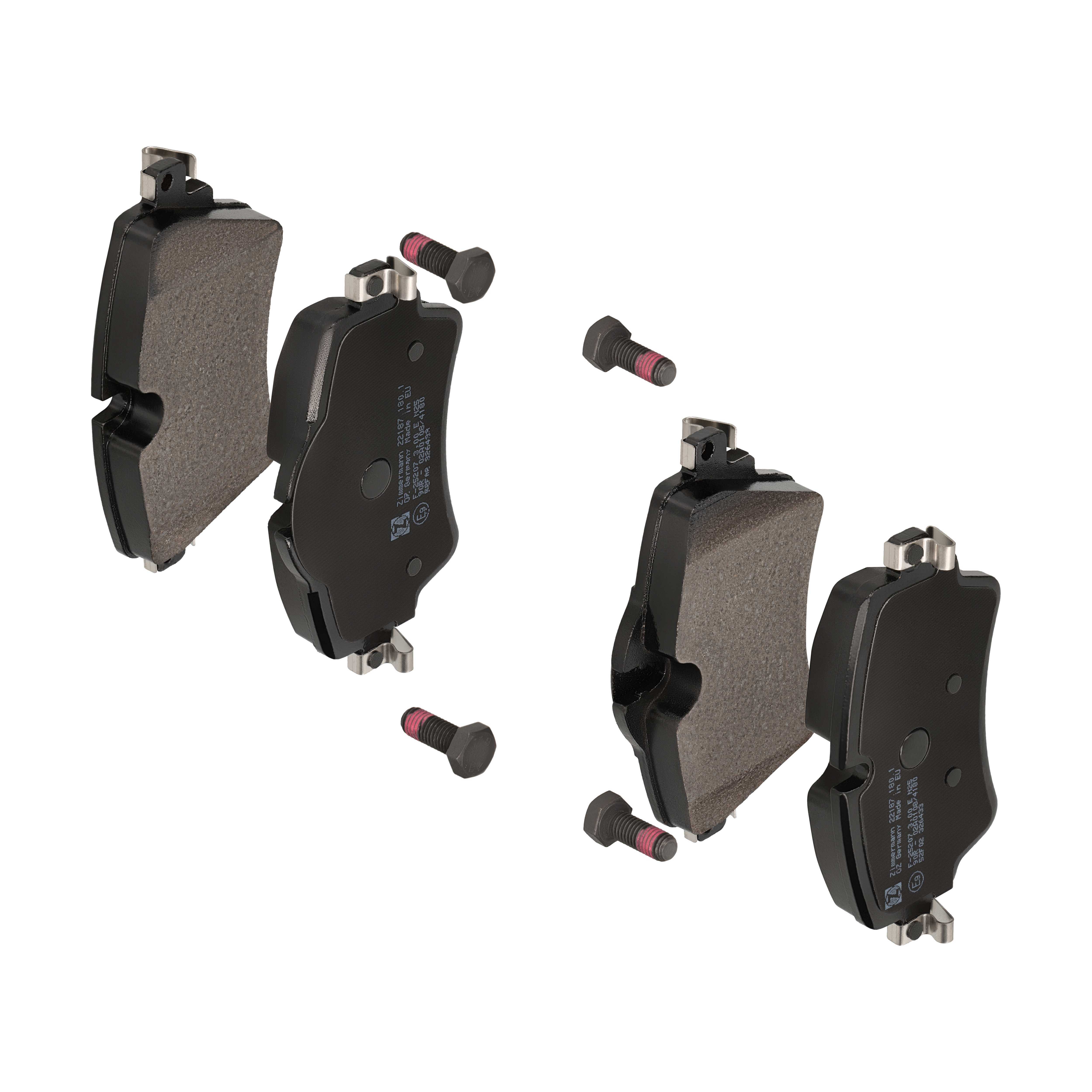 ZIMMERMANN Bremseklodser 221871801 foraksel for MINI BMW BMW (BRILLIANCE)