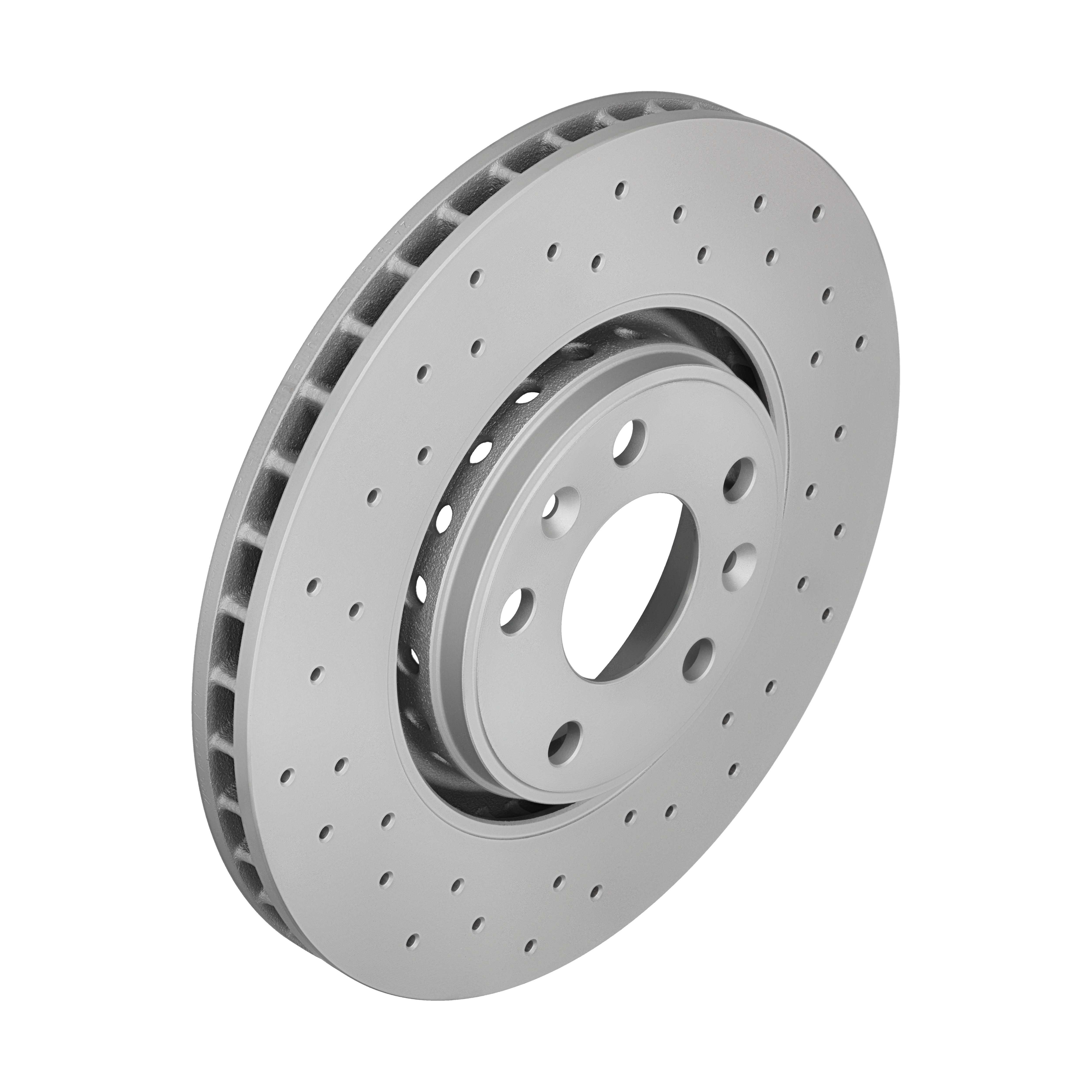 ZIMMERMANN Bremseskive 470243852 foraksel perforeret 320mm 28mm for RENAULT