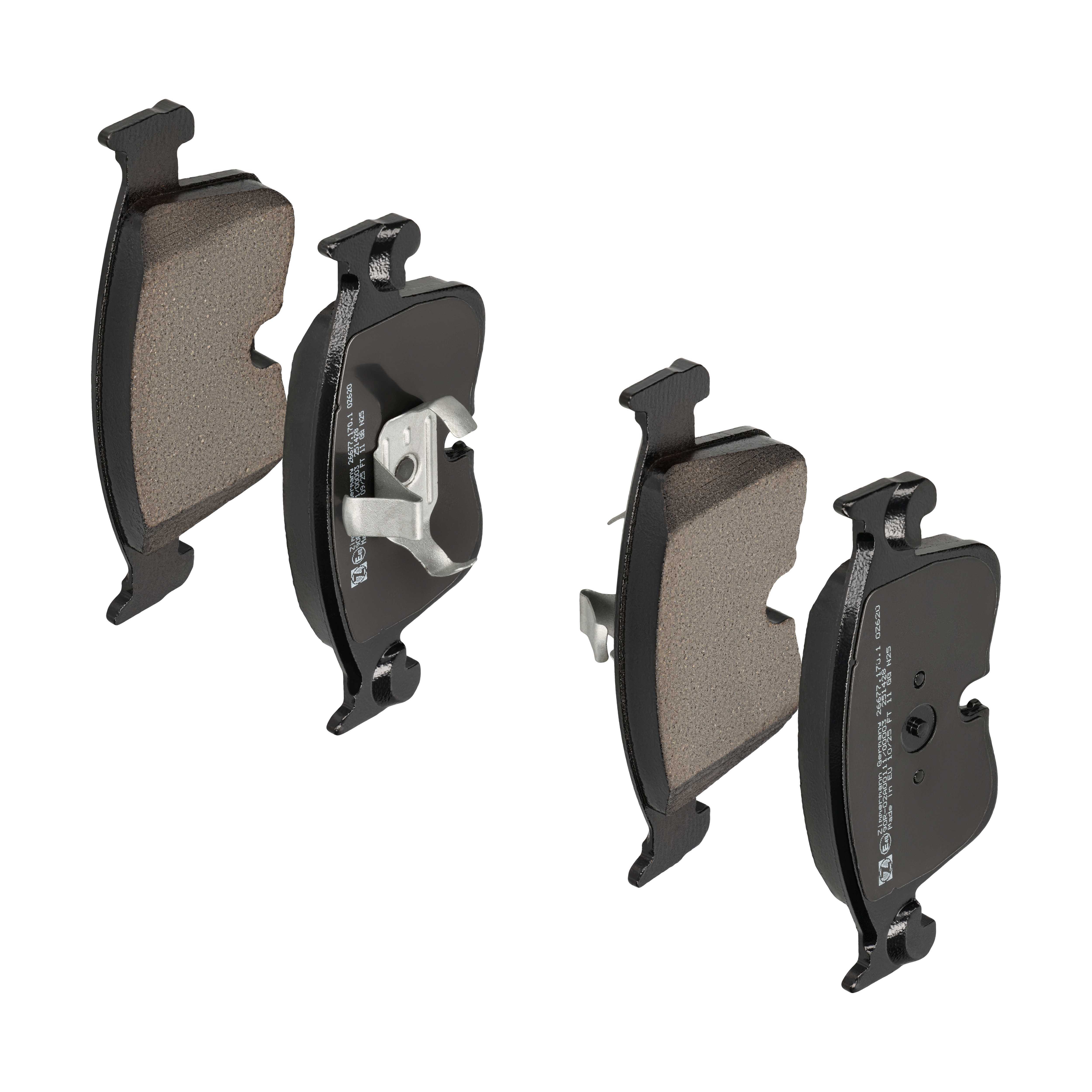 ZIMMERMANN Bremseklodser 266771701 foraksel for VAG