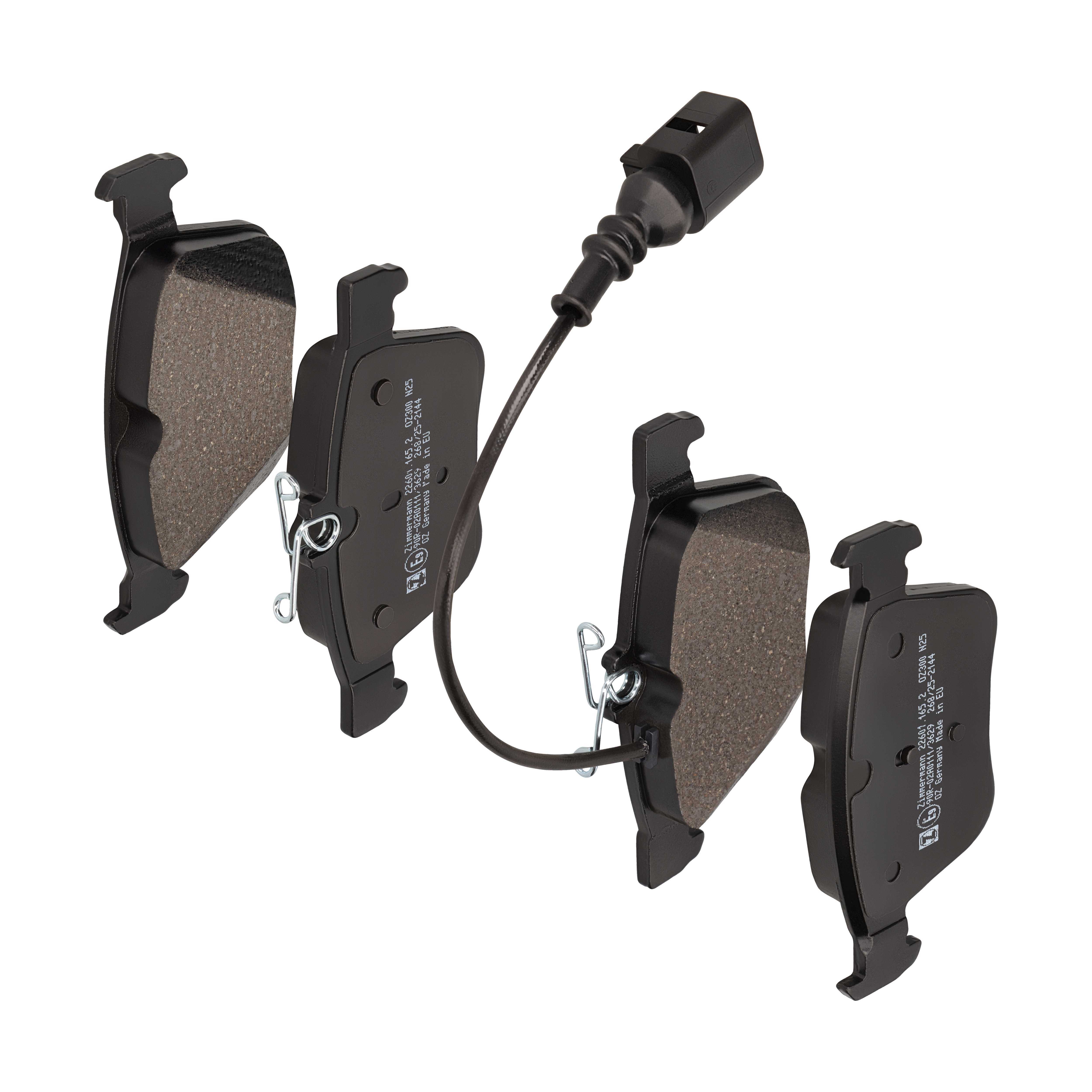 ZIMMERMANN Bremseklodser 226011652 bagaksel for AUDI