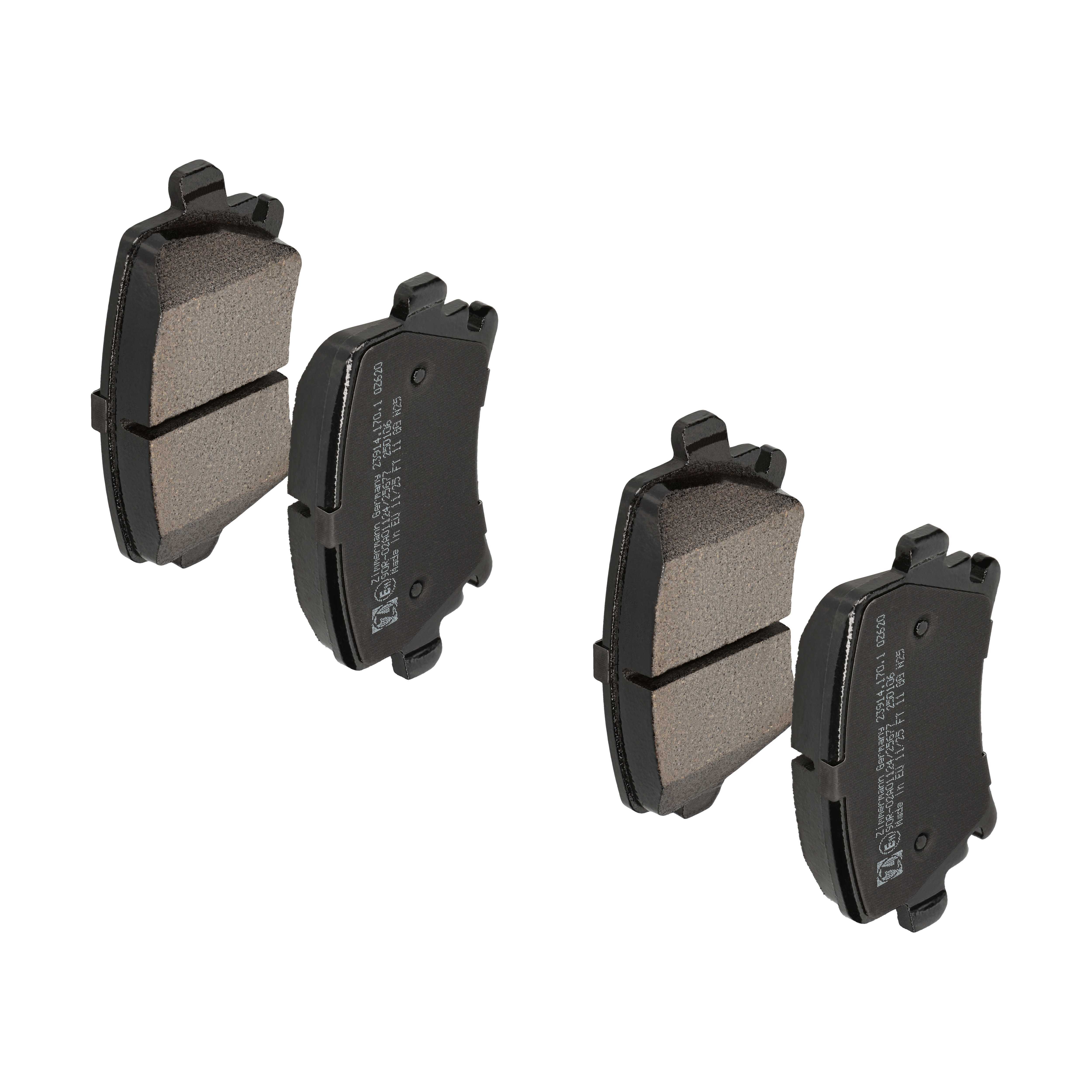ZIMMERMANN Bremseklodser 239141701 bagaksel for VAG SKODA (SVW)
