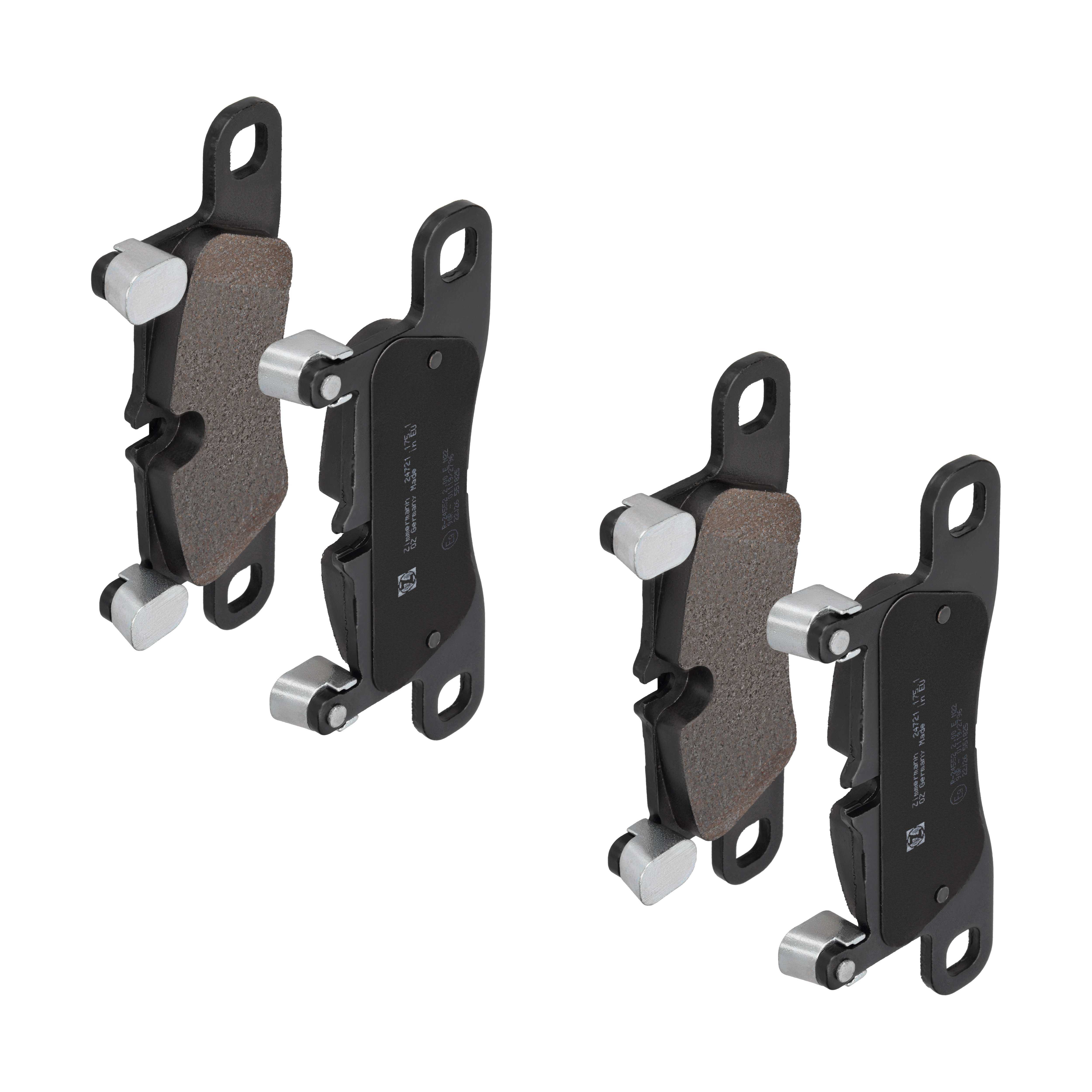 ZIMMERMANN Bremseklodser 247211751 bagaksel for PORSCHE VAG