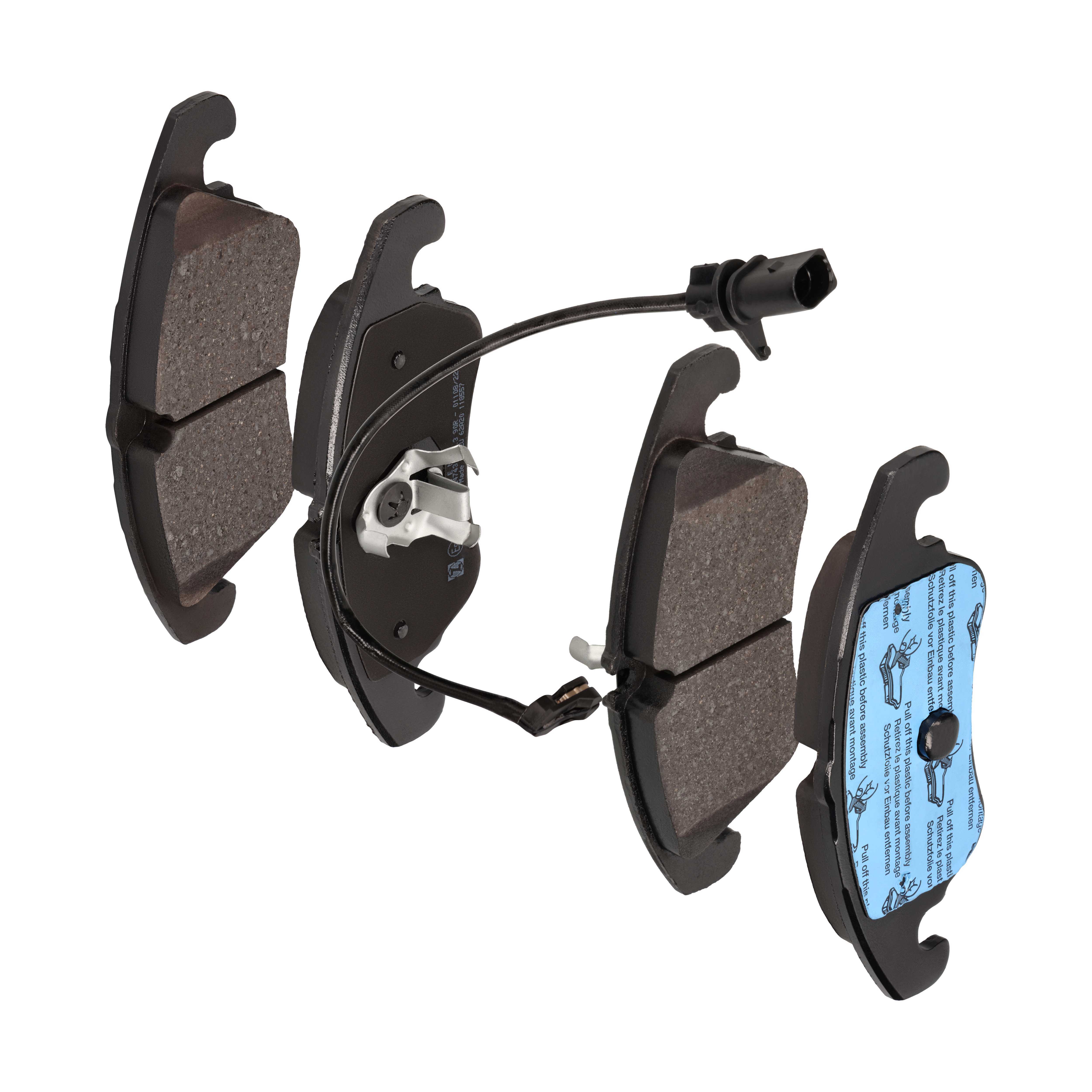 ZIMMERMANN Bremseklodser 247431903 foraksel for AUDI (FAW) VAG