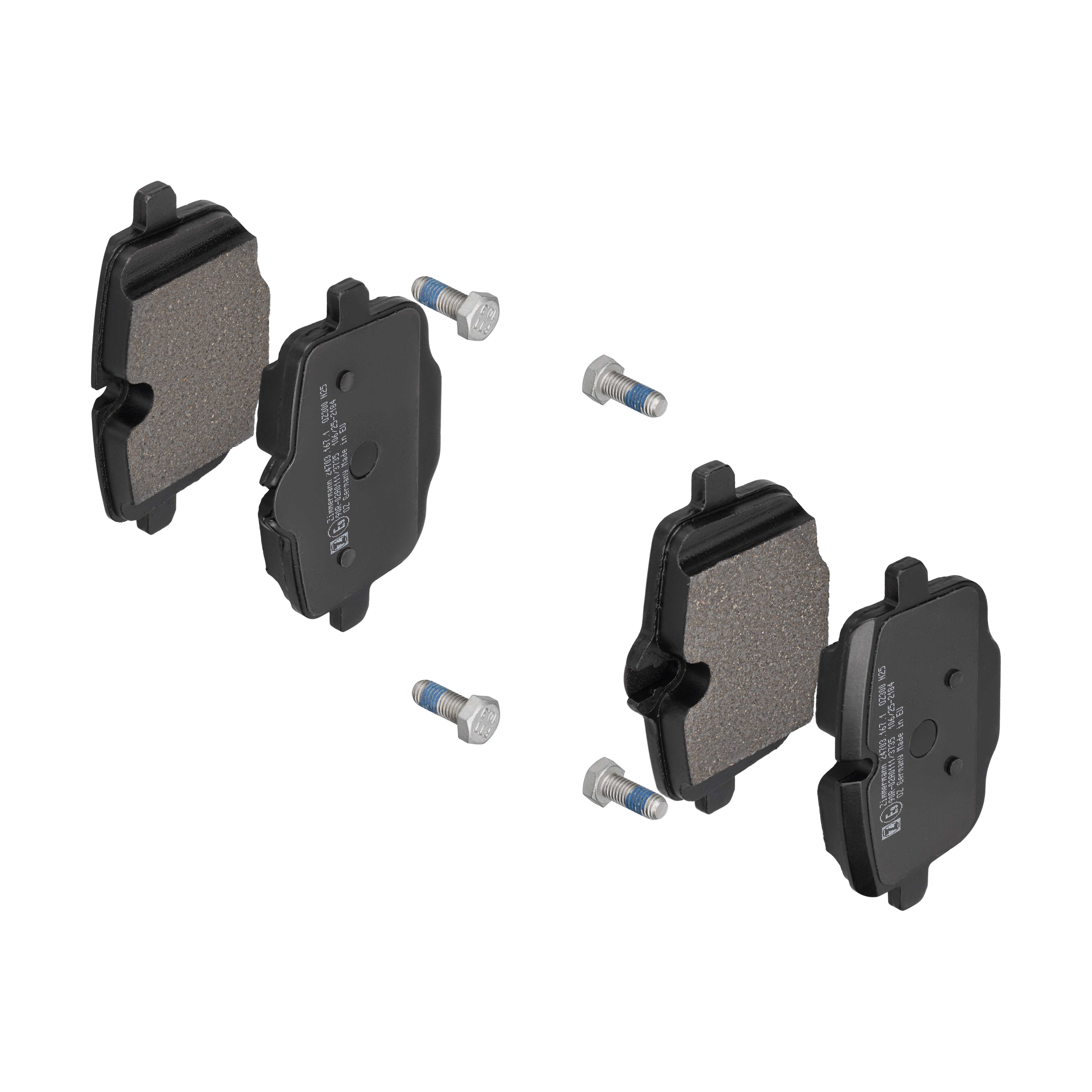 ZIMMERMANN Bremseklodser 247031671 bagaksel for BMW