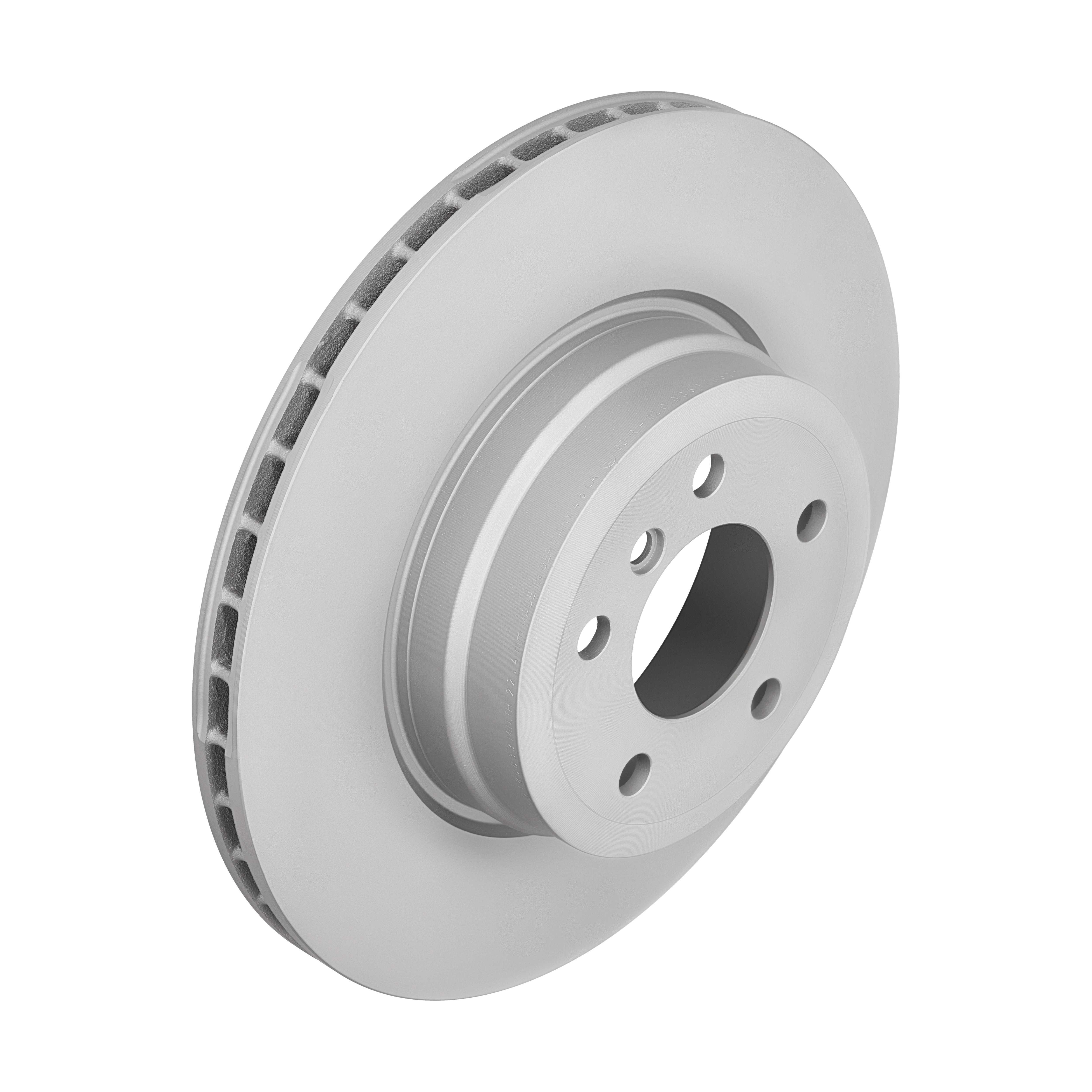ZIMMERMANN Bremseskive 150345120 bagaksel ventileret 345mm 24mm for BMW